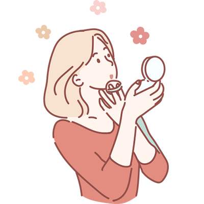 モニターをして